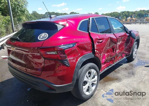 2025 Chevrolet Trax Fwd Ls from USA, damaged, VIN KL77LFEP3SC173444